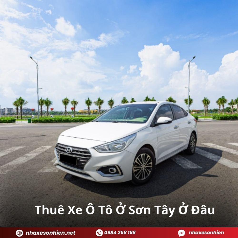 Thuê xe ô tô ở khu vực sơn tây