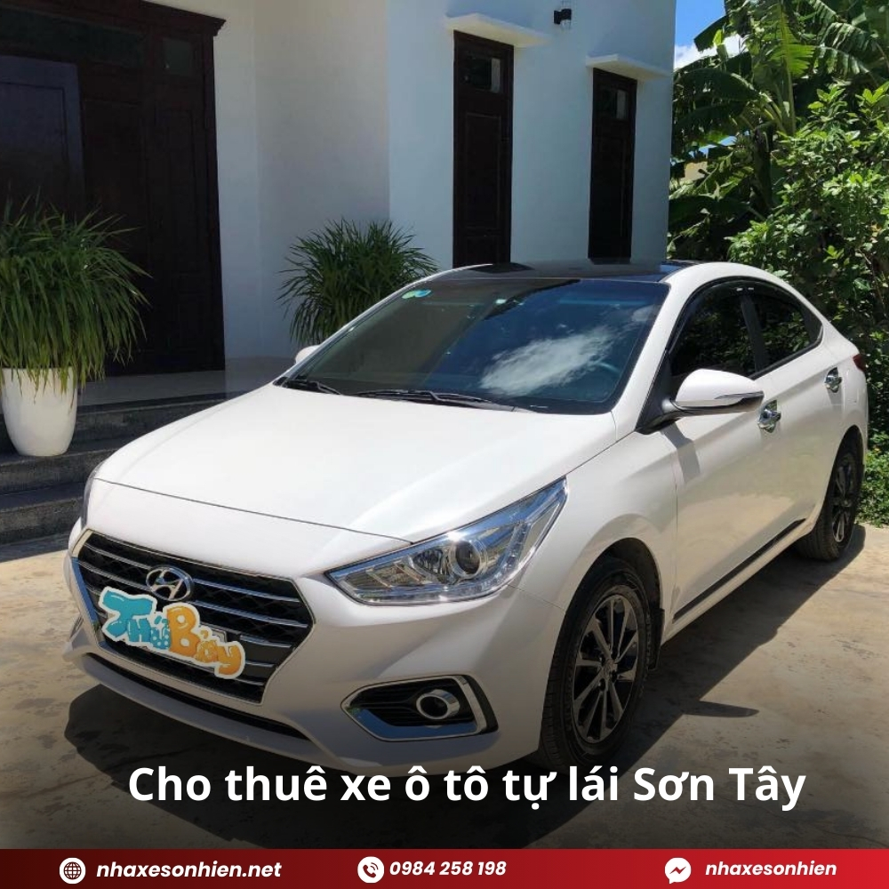 Cho thuê xe ô tô tự lái Sơn Tây